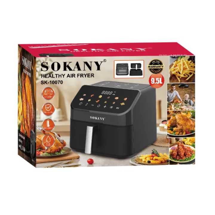 Sokany%20(SK-10070)%209.5%20Litre%202000W%20Digital%20Healthy%20Air%20Fryer%20Large%20Size%20-%20Image%204