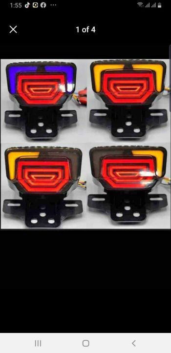 70c  125cc Fancy Led back light for Bike motercycle