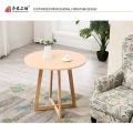 wooden coffee and tea table.
