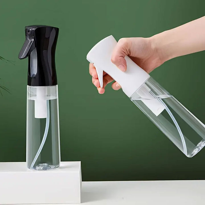 2Pcs High Pressure Spray Bottles Refillable 200ml Bottles Continuous Mist Watering Can Automatic Salon Barber Water Sprayer-liu