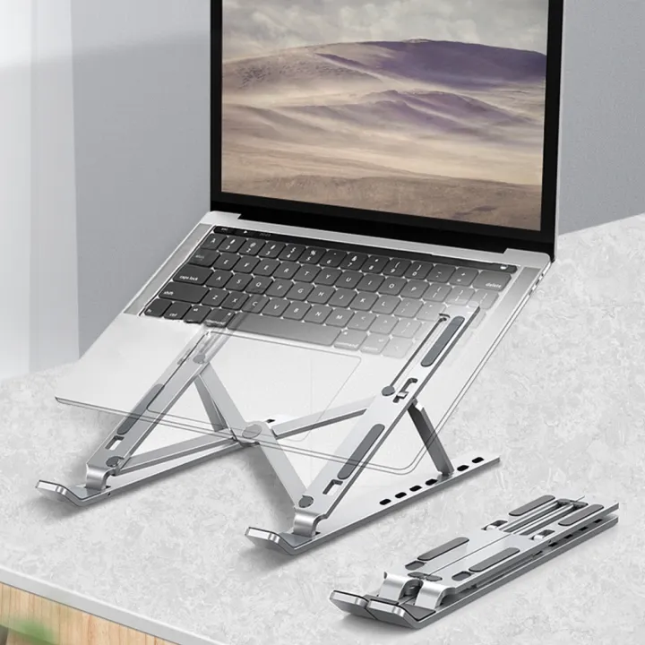 Metal%20Portable%20Foldable%20Laptop%20Stand%20Adjustable%20Notebook%20Holder%20Aluminum%20Support%20For%20Macbook%20Pro%20Air%20Computer%20Tablet%20Base%20Desk%20-%20Image%206
