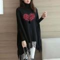 New Stylish Warm Shrugs For Winters Modern Poncho For Womens Bat-Wing Style  Printes fleece Poncho Shrug Girls Modern Shirt Winters Shirt. 