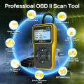 OBD2 Scanner Diagnostic Tool,Auto Check Engine Code Reader with Reset, Enhanced OBDII/EOBD Car Scan Tools. 