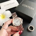 New Brand Luxury Stainless Steel Men and Women Luxury Atmosphere Quartz Watches Fashion Blue Balloon Women Date Watch Suit.