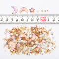 Mixed Star Moon Crystal Glass Beads Seedbeads Loose Round Pearl for DIY Making Jewelry Craft Bracelets Necklaces Earrings. 