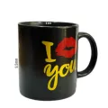 Matt Black Colour Straight 11Oz Ceramic Mug For Coffee And Tea. 