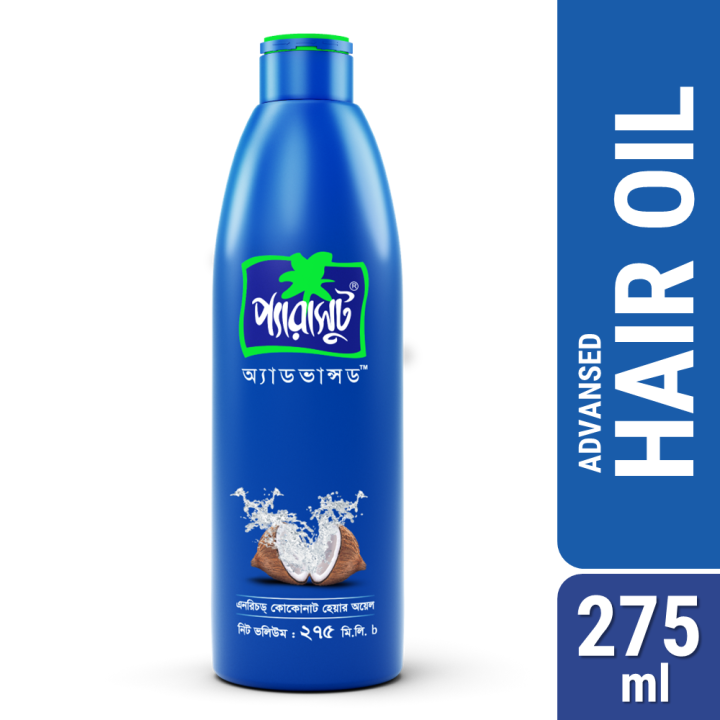 Parachute Hair Oil Advansed Enriched Coconut -275ml | Daraz.com.bd