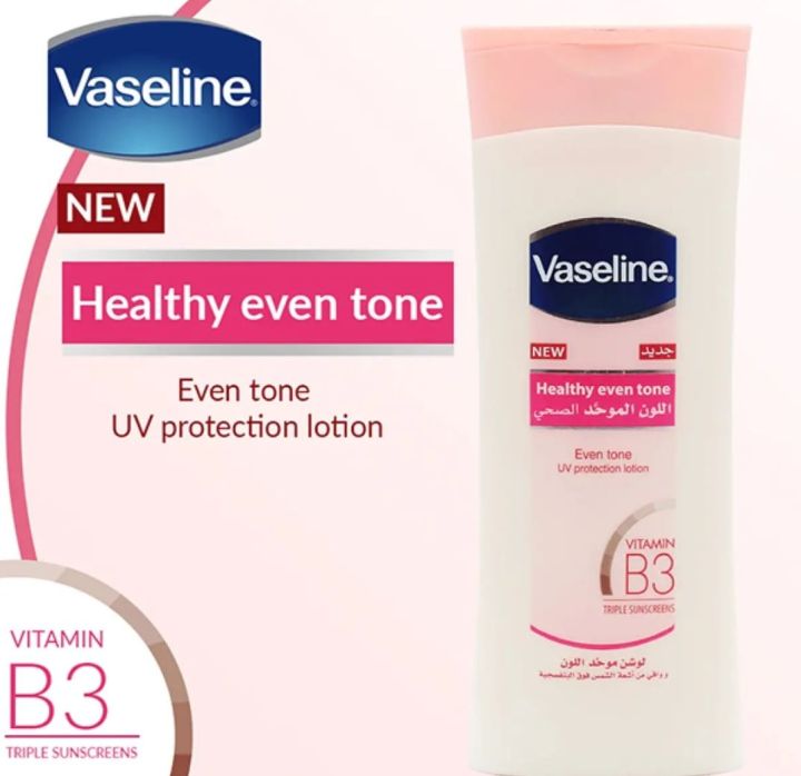 Vaseline Healthy Even Tone (vhet) with Vitamin B3 and UV Protection 200 MI Lotion