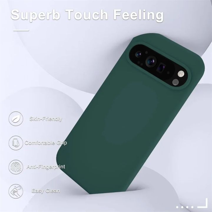 Official%20Liquid%20Silicone%20Phone%20Case%20for%20GOOGLE%20Pixel%2010%20Pro%209%20A%20Pro%20XL%20Soft%20TPU%20Skin%20Touch%20Feeling%20Shockproof%20Protect%20Back%20Cover%20-%20Image%204