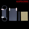 Front and Back Screen Protector Film for PS Vita PSV1000/2000 Transparent.