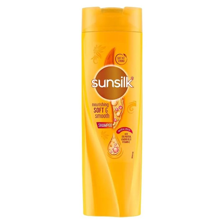 Sunsilk Nourishing Soft & Smooth | Activ-Mix Egg Protin, Almond Oil & Vitamin 330ml