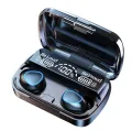 M10 TWS Wireless Earbuds Bluetooth Earphone HiFi Touch Control LED Digital Display With Microphone And Power Bank. 