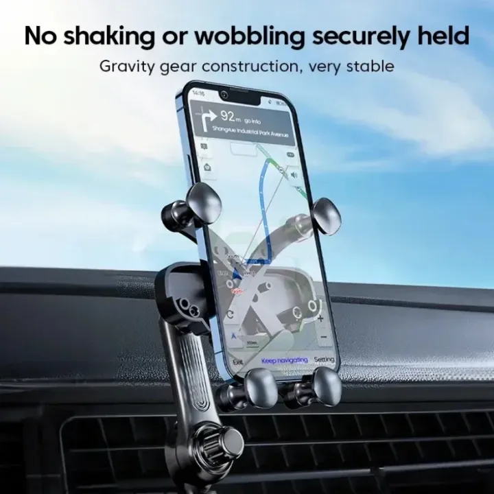 360%C2%B0%20Rotation%20Gravity%20Car%20Phone%20Holder%20Air%20Vent%20Clip%20Navigation%20Stand%20Telescopic%20Air%20Outlet%20Phone%20Support%20for%204.7-7%20inches%20Phone%20-%20Image%202