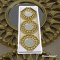 3 piece wall mirror for wall decorations home decoration. 