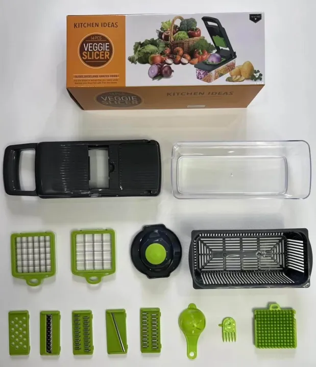 Professional%20Vegetable%20Chopper%20with%2012%20Functions,%20Onion%20and%20Garlic%20Dicer,%2014-in-1%20Multifunctional%20Food%20Chopper,%20Kitchen%20Vegetable%20Slicer%20Cutter,%20Veggie%20Chopper%20with%208%20Blades%20and%20Container%20-%20Image%206