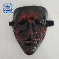 LED Luminous Mask v Hate Halloween Terror Mask Makeup Ball Dressing Props EL Terror Ghost Face Mask. 