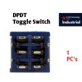 DPDT TOGGLE SWITCH ON-OFF-ON, CNLEDA 6-Pin Mini SPDT ON-OFF-ON 3A 250VAC 6A 120VAC. 
