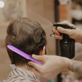 5 Pcs Comb Set Detangling Hair Brush Curly Hair Curved Rat Tail Comb Set Edge Hair Brush Curly Hair Brush Hair Salon Tools. 
