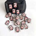 PVC  Emblem Blood Bag Blood Type Patch A+ B+ AB+ O+ POS Tactical Badge Patches with Hook Loop For Uniform Helmet Backpack. 