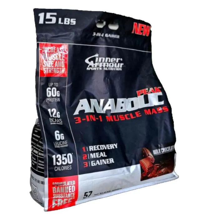 Inner armor Peak Anabolic 3-in-1 15lbs, 60g protein