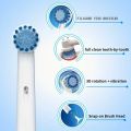 4-20pcs Brush Head Nozzles for Braun Oral B Electric Toothbrush Replacement Head Refill Sensitive Clean Cross Action for Oralb.