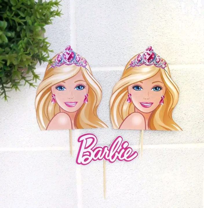 Barbie%20Girl%20Picture%20Cake%20Topper%20for%20Decorating%20cake%20-%20Image%206