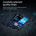 BU KING Original 64GB Memory Card A1 U3 C10 High Speed Mini SD Card For Computer Drone Monitor Audio 64GB TF Flash Card.