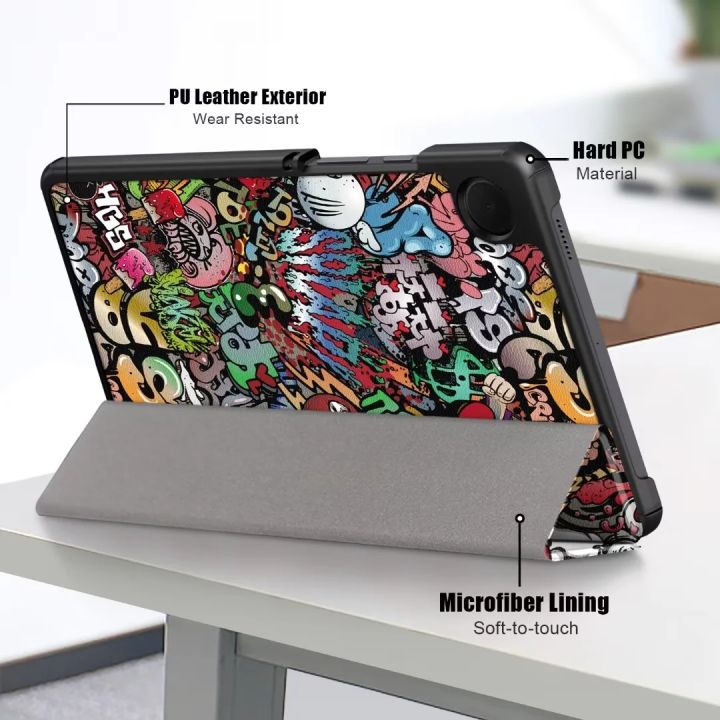 For%20%20%20Tab%20A9%202023%20Case%208.7%20inch%20Magnetic%20Tri-Folding%20PU%20Leather%20Stand%20Cover%20for%20%20Tab%20A9%20SM-X110%20X115%20Tablet%20-%20Image%204