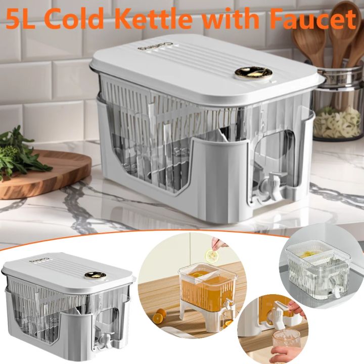 5L%20Cold%20Water%20Bucket%20with%20Faucet/Bracket%20Refrigerator%20Jug%20Dispenser%20Water%20Kettle%20Summer%20Juice%20Drink%20Container%20Fridge%20Pot%20Pitcher%20-%20Image%202