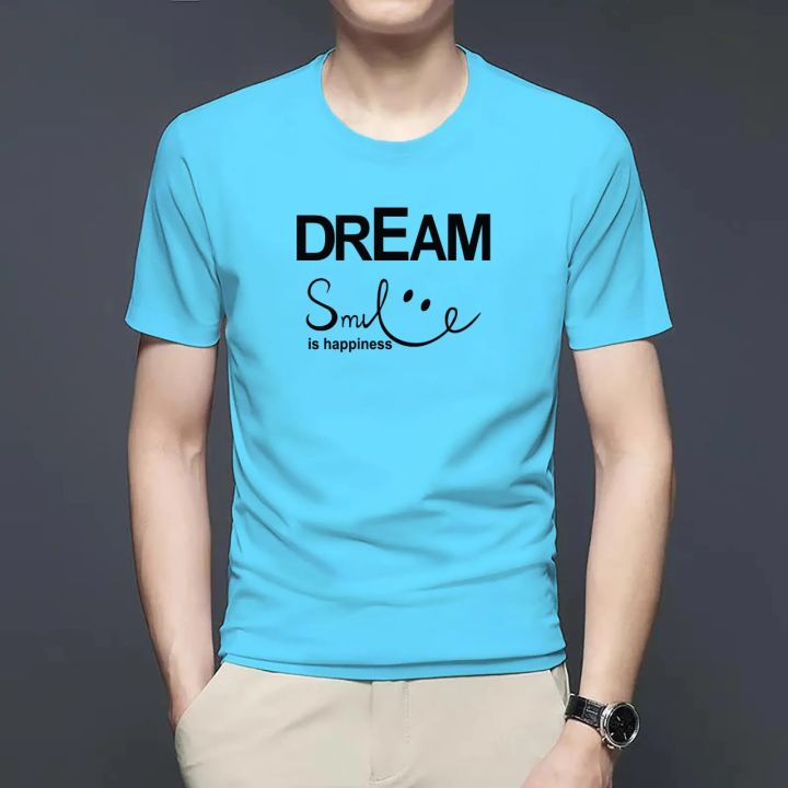 Dream smile Half Sleeve T-Shirt For Men