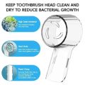 Toothbrush Dustproof Covers Caps Compatible with Braun Oral B Replacement Heads and IO Series Electric Toothbrush Head Protector. 