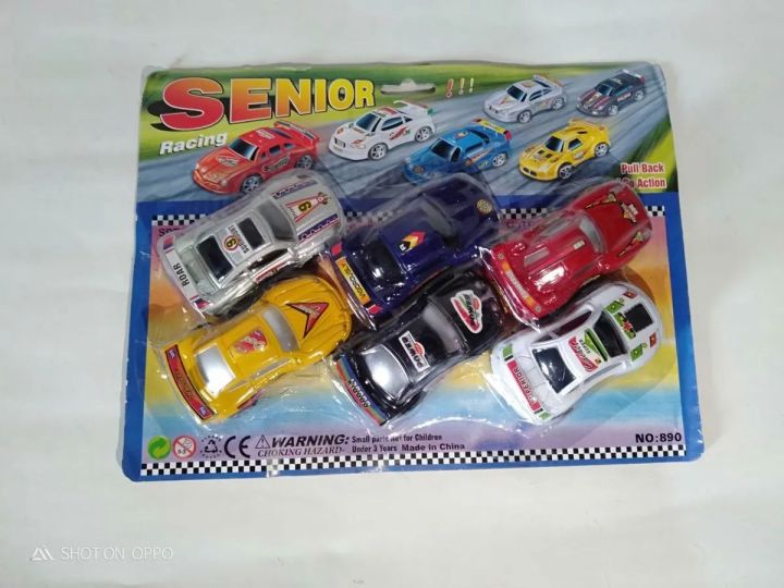 Pack Of 6 - Super Power Cars For Kids Cars Toys