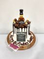 Jack Daniels Bottle Design Cake Decorations. 