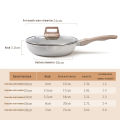 Ceramic cookware household induction cooker universal kitchen utensil steak frying pan durable non stick frying pan frying pan. 