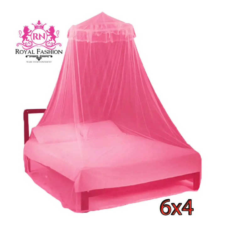 Mosquito%20Net%20-%20Double%20Bed%206x4%20size%20-%20Square%20Framed%20-%20Image%205