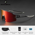 ROCKBROS Bicycle Glasses with Myopia Frame Polarized Len Bike Eyewear Goggles UV400 Outdoor Sports MTB Road Cycling Sunglasses. 