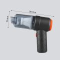 Car Wireless Vacuum Cleaner Portable Strong Suction Home Cleaning Equipment Handheld Dust Collector Mini Car Dust Blower.