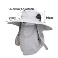 Adjustable Outdoor Fishing Hat Sunscreen Protection Breathable Sunshade Foldable Men Women Hiking Camping Casual Fishing Cap.