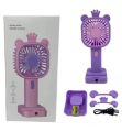 Cute mini fan for school  Portable USB Handheld Fan One-speed Strong Wind Mini Fan Outdoor Fan Cooler mobile holder  and sharpner. 