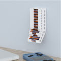 Durable Wall Mount Storage Holder Perfect for Organizing Wireless Earbuds Smart Watches LED Strip Lights and Portable Chargers. 