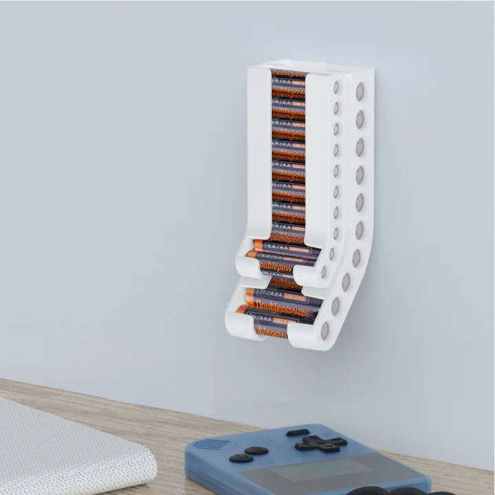 Durable%20Wall%20Mount%20Storage%20Holder%20Perfect%20for%20Organizing%20Wireless%20Earbuds%20Smart%20Watches%20LED%20Strip%20Lights%20and%20Portable%20Chargers%20-%20Image%203