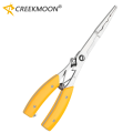 Fishing Pliers Multifunctional Long Nose Stainless Steel Hook Remover Cut Fishing Line Hook Fishing Pliers Tackle Tool Equipment. 