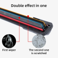 Universal U-type Soft  Strip Windscreen Wipers HD Brush Clean Reduce Noise  Automotive Wiper 14"16"17" 18" 19"21" 22" 24". 