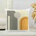 Geometric Scandinavian Pillowcase Printed Square Sofa Living Room Pillow Case Chair Pillow Covers Bedroom Home Decor. 