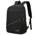 Waterproof Nylon Laptop Backpack With USB Charging Port For College University And Office Travel New Arrival Trendy Fashion Design. 