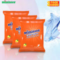 Minister Bright Wash Detergent 200gm X 3 Combo Pack. 