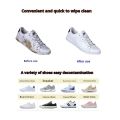12/30/80PCS NEW Portable Disposable Powerful Cleaning Shoes Cleaner Wipes Sneakers Cleaner Wipes Shoe Cloth Work on White Shoes.
