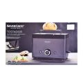 Silver Crest Slice Toaster - 2 Slots Popup Toaster - 850 Watts. 