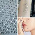 3D Eyes Face Makeup Temporary Tattoo Self Adhesive Clear Water Drop Stickers Festival Body Art Decorations Nail Art Accessories. 