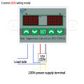 ST3012 ZFX-ST3012 12V/24V/110V-220V LED Digital Display Thermostat Dual Temperature Controller Thermometer Thermo Control. 